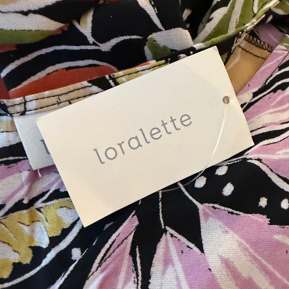 Loralette By City Chic Dotty Palm Day Date Printed Maxi Dress SKU0082 - Picture 13 of 15